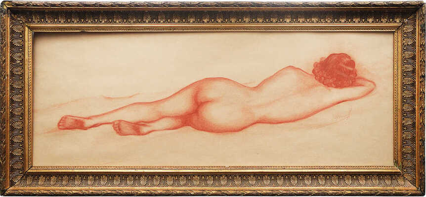 Сафронов Николас. Обнаженная лежа 